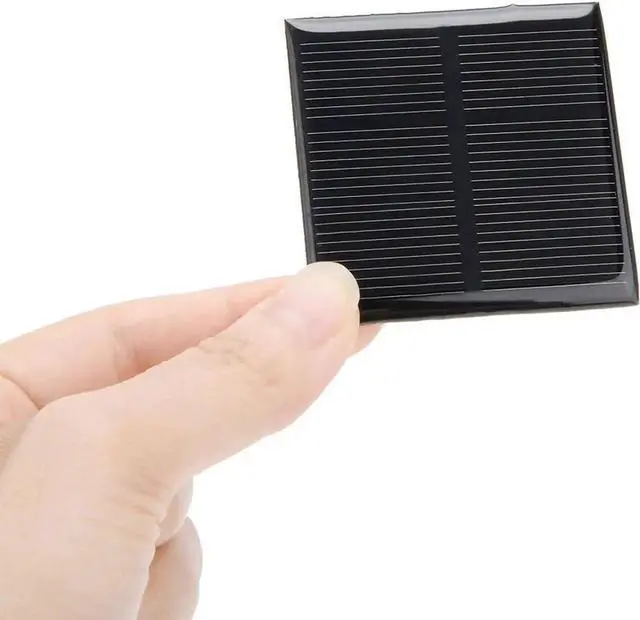 Alt view image 3 of 7 - JAENFONG 5Pcs 1.5V Poly Mini Solar Cell Panel Module DIY for Light Toys Charger 52mm x 52mm