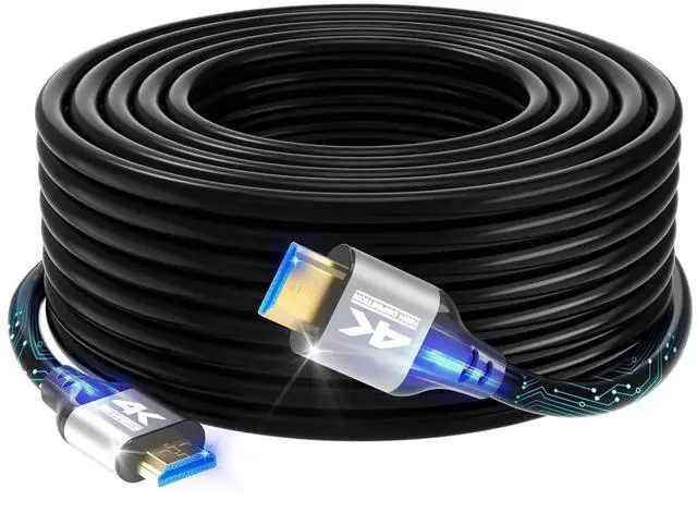 Main image of JAENFONG 4k HDMI Cable 50 FT High Speed HDMI 2.0 Cord Support 4K@60Hz ARC HDR 3D Ethernet Compatible with TV Blu-Ray PS4/5 Projector Soundbar Sky PC Laptop