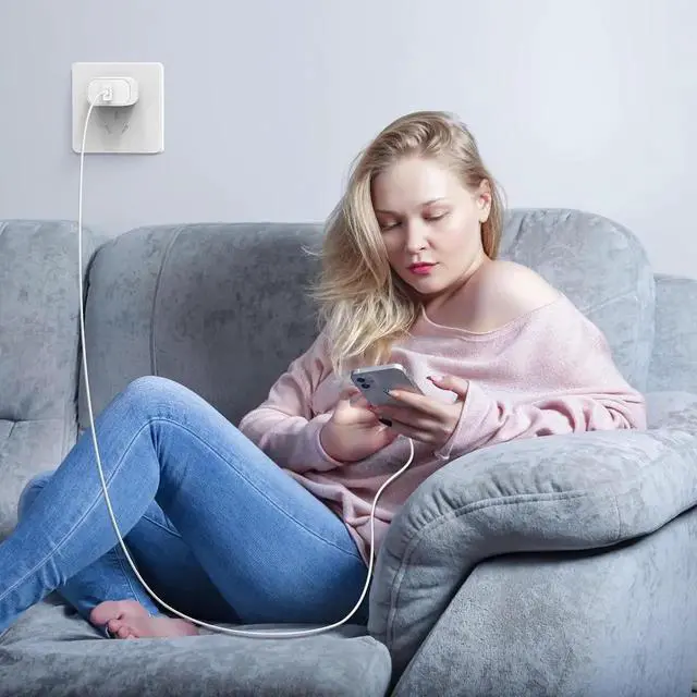 Alt view image 6 of 6 - 4 Pack USB C Fast Charging Cable 10 FT for iPhone 16 15/16 15 Pro/16 15 Pro max/16 15 Plus USB A to USB C Car Carplay Cord Compatible Galaxy S25 S24 i Pad Pro 12.9/11 Air 5th/4th Gen