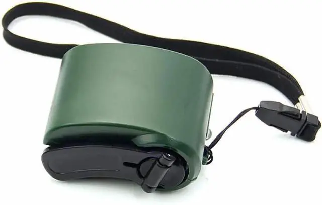 Alt view image 2 of 7 - JAENFONG Portable Hand Crank Generator - 5V USB Charger for Cell Phone Emergency Outdoor Mobile Phone Charging