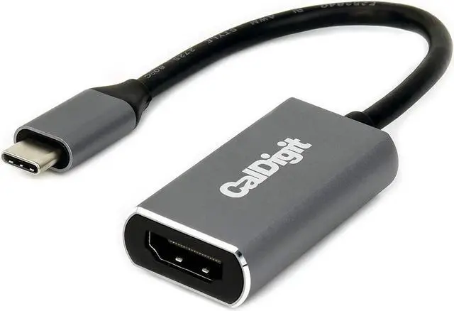 Alt view image 6 of 6 - JAENFONG USB-C to HDMI 2.0b Adapter - 4K 60Hz High Refresh Support HDR Compatible with Thunderbolt 3/4/5 USB 3.1/USB4 for MacBook Air 2016+ MacBook Pro iPhone 16/15 (USB-C to HDMI 2.0b)