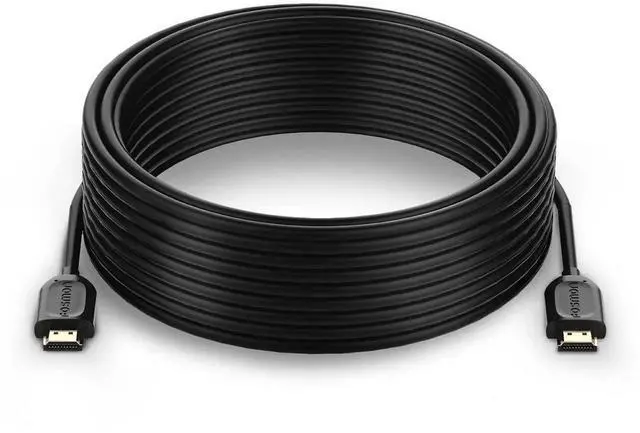 Main image of JAENFONG 4K HDMI Cable 30FT/9M HDMI 2.0 Cable 4K@60Hz/2160p Support 18Gbps HDCP 3D ARC Dolby TrueHD 30AWG Compatible with UHD TV PC Monitor Console PS4 PS5 Xbox 360/One/X/S Nintendo Switch