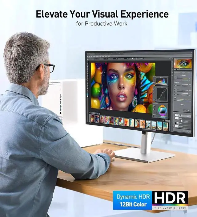 Alt view image 6 of 7 - JAENFONG 2-Pack Ultra Thin HDMI Cable 6 ft Support 4K@60Hz Ultra Slim HDMI Cable 4K Rated with Ethernet HDR Support for PS5 Xbox Series X/S RTX4090/3090 RX 7900/7800 TV and More