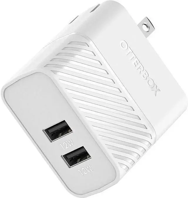 Alt view image 2 of 4 - USB-A Dual Port Wall Charger 24W Combined + USB A-Lightning Cable 1M - Cloud Dream