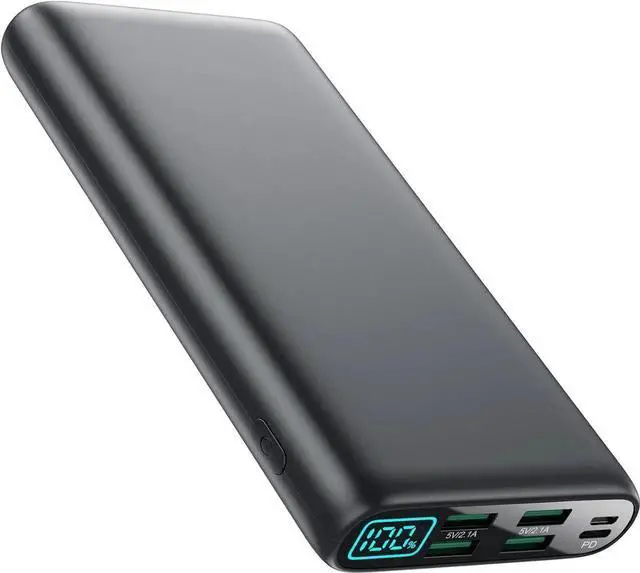 Main image of JAENFONGPortable Charger 38800mAh LCD Display Power Bank 5 USB Outputs Battery Pack Backup USB-C in&out Dual Input Phone Charging Compatible with iPhone 16/15/14/13 Pro/12 Android Galaxy Pixel Nexus