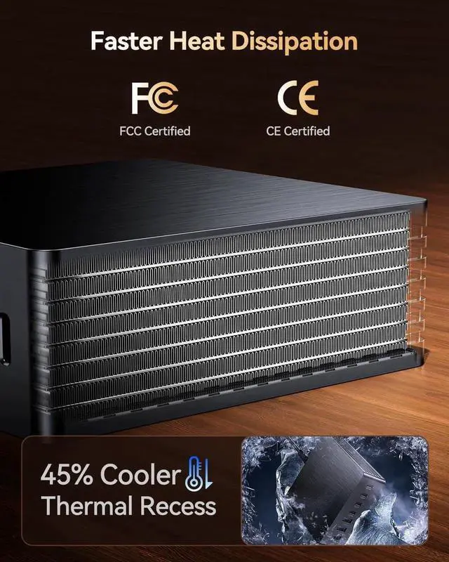 Alt view image 2 of 7 - 140W USB C Charger Block GaN III 7 Port Fast Charging Station PD 3.0 USB Wall Charger for Multiple Devices Portable Power Strip Laptop Charging Hub Travel Adapter for iPad iPhone Android