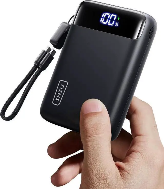 Main image of JAENFONG Portable Charger Smallest 22.5W 20000mAh USB C in & Out Power Bank Fast Charging PD 3.0+QC 4.0 LED Display Phone Battery Pack Compatible with iPhone 16 15 14 13 Pro S23 Google iPad etc