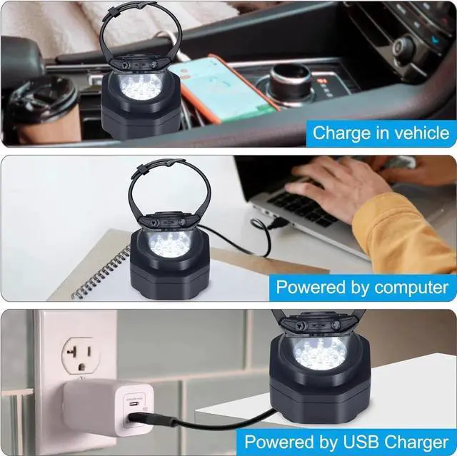 Alt view image 2 of 6 - JAENFONG CoolFire - UV Free Solar Watch Fast Charger for All Eco Solar Watches for Men Reloj Hombre Portable Battery Charger for All Kinds of Sophisticated Eco Solar Watches (Black)