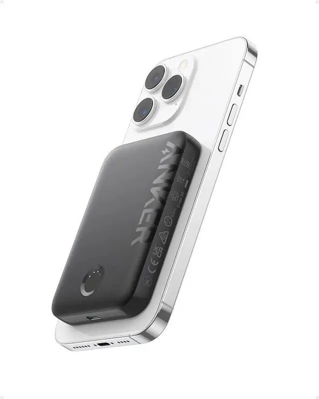 Main image of JAENFONG 321 MagGo Battery (PowerCore Magnetic 5K) 5 000mAh Magnetic Wireless Portable Charger Compatible with iPhone 15/15 Plus/15 Pro/15 Pro Max iPhone 14/13/12 SeriesBlack