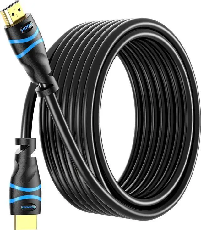 Main image of JAENFONG 4K HDMI Cable 35FT (4K 30Hz HDR10 in-Wall CL3 Rated High Speed HDCP2.2 eARC) - Long HDMI Cable Compatible with Home Theatre HDTV Gaming Consoles Streaming Devices