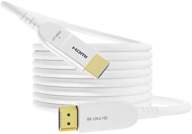 Main image of JAENFONG 8K Fiber Optic HDMI Cable 50FT Long Active HDMI 2.1 Cable 48Gbps Ultra High Speed 8K@60Hz 4K@120Hz HDR10 eARC 3D HDCP 2.3 Compatible for Laptop PC Monitor PS5 PS4 Xbox HDTV Projector