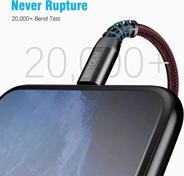 Alt view image 7 of 7 - Short Lightning Cable 2Pack 7Inch USB Charging Cord for for iPhone Charger 14/13/12 Pro/11/Xs Max/Xr/X/8/7/6/6s Plus/SE/5c/5s/5 for iPad Air/Mini