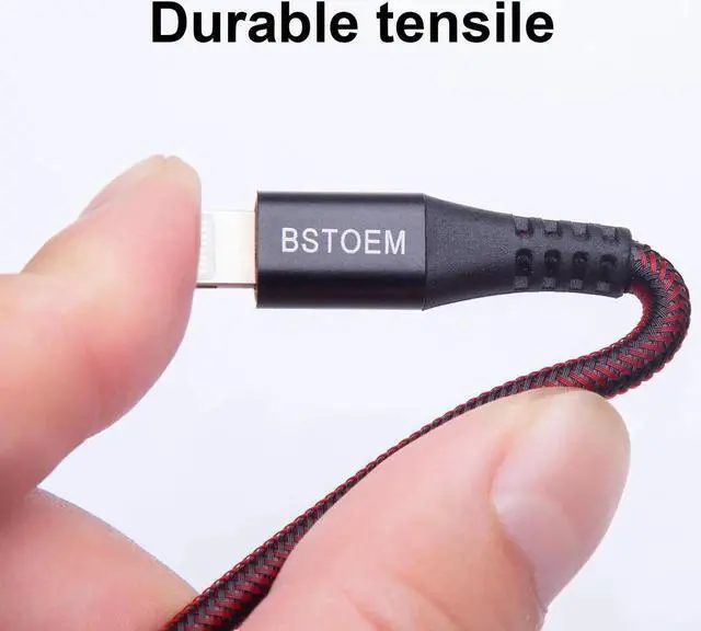 Alt view image 2 of 7 - Short Lightning Cable 2Pack 7Inch USB Charging Cord for for iPhone Charger 14/13/12 Pro/11/Xs Max/Xr/X/8/7/6/6s Plus/SE/5c/5s/5 for iPad Air/Mini