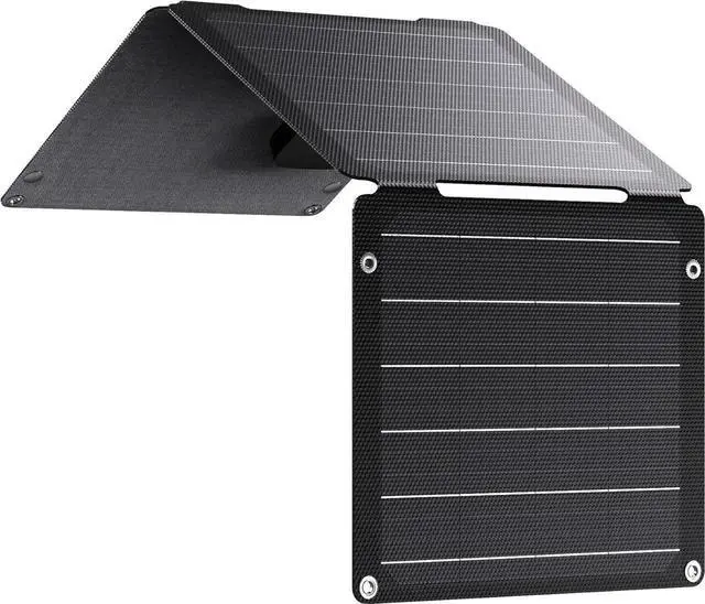 Main image of 21W Solar Panel Charger SolarPowa 20 Portable Solar Charger with USB-A/USB-C Ports IP68 Waterproof High-Efficiency Lightweight Foldable Solar Panels for Phones Tablets Camping Backpacking