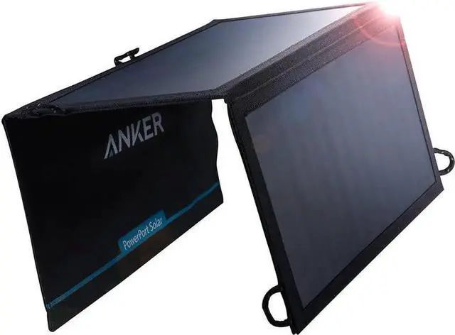 Main image of JAENFONG Solar Panel Anker 15W USB Solar Charger with Dual-Port and Foldable Panel PowerPort Solar Lite for iPhone 11/Xs/XS Max/XR/X/8/7 iPad Pro/Air/Mini Galaxy S9/S8/S7/S6 and More