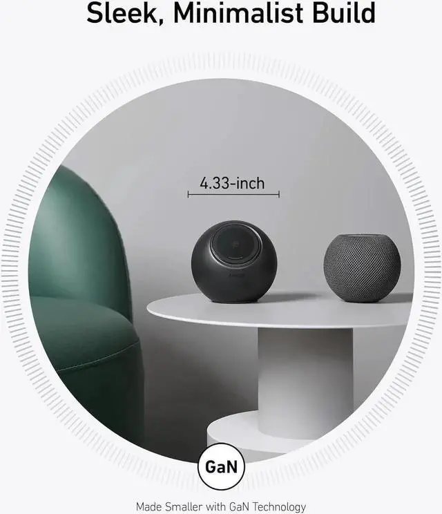 Alt view image 2 of 6 - MagGo Magnetic Charging Station Qi2 Certified 15W Ultra-Fast MagSafe Wireless Charger for iPhone 15/14/13 8-in-1 Power Strip with 3 AC and 4 USB Desktop Charger for MacBook and More