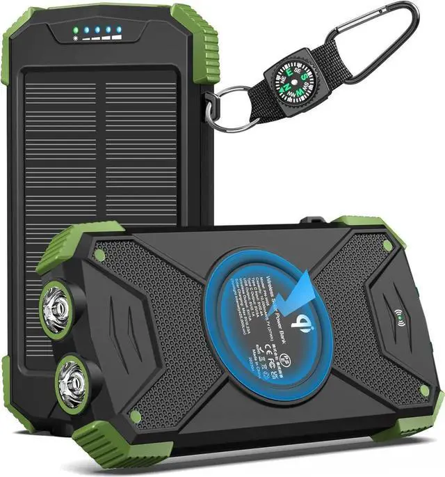 Alt view image 4 of 7 - Dust/Water Resistant Charging Brick Portable power bank rated IP67 for dust and water resistance when port cover is securely closedFast-Charging
Backup Battery: Equipped with Type C PD and Quick Charg