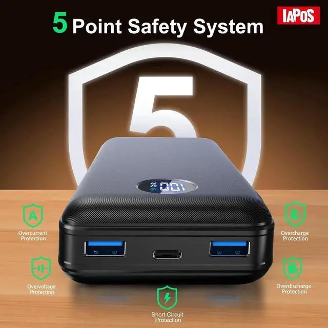 Alt view image 5 of 7 - JAENFONG Portable Charger 40000mah Power Bank USB-C (22.5W) Fast Charging Battery Pack Portable Phone Charger for iPhone 16 Pro/16/15/14/13 Series Android Galaxy Battery Bank for Travel Camping