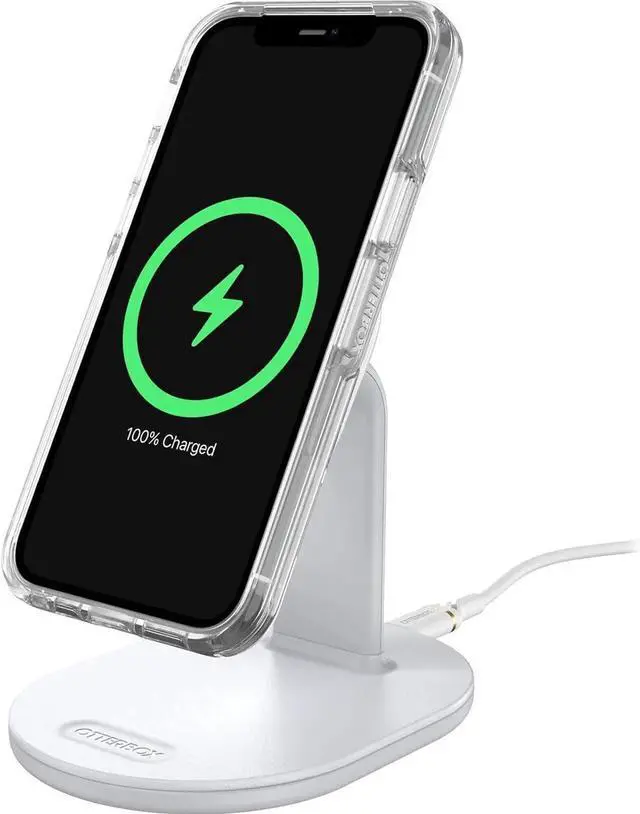 Alt view image 3 of 6 - Wireless Charging Stand 2.0 for MagSafe - White