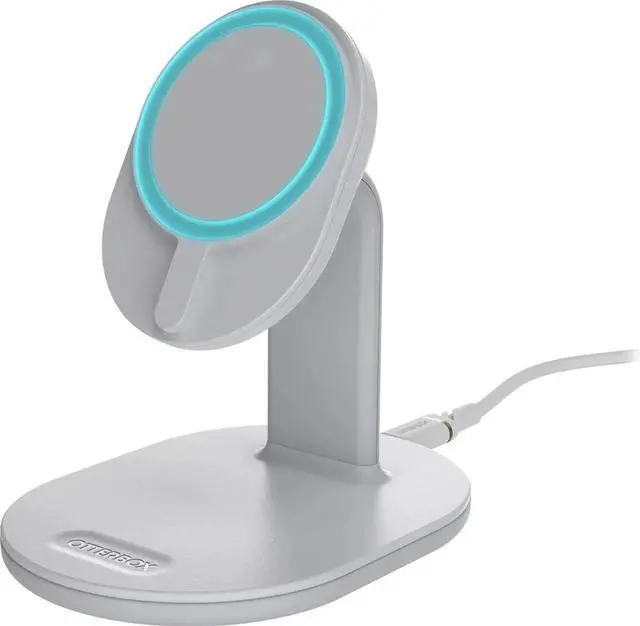 Alt view image 2 of 6 - Wireless Charging Stand 2.0 for MagSafe - White