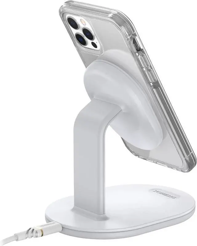 Alt view image 5 of 6 - Wireless Charging Stand 2.0 for MagSafe - White