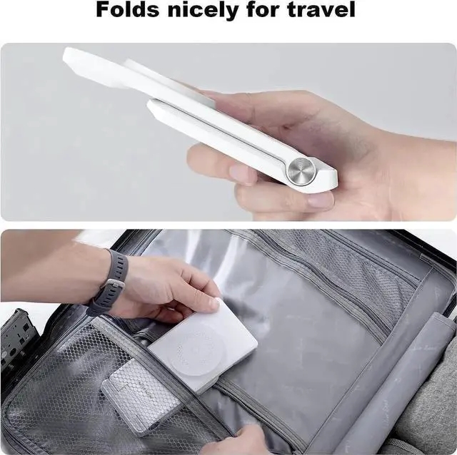 Alt view image 2 of 6 - 3 in 1 Magsafe Wireless Charging Station Garmin Watch Charger Stand for Fenix 7/7S/8 Forerunner 245/745/945/965 Tactix Enduro Epix Foldable Charger for iPhone 16/15/14 & AirPods with Adapter