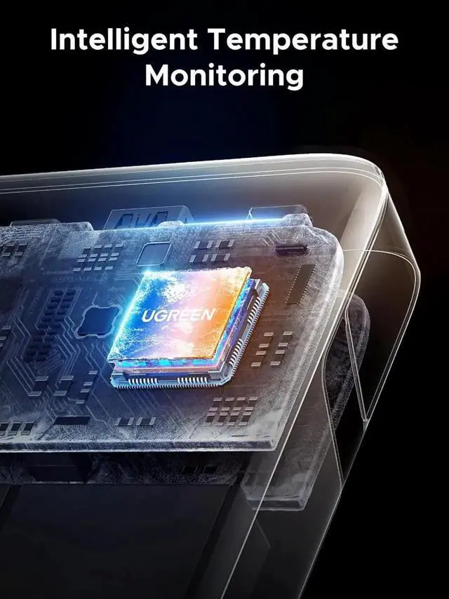 Alt view image 7 of 7 - JAENFONG 20000mAh 100W Power Bank Nexode Portable Charger USB C 3-Port PD Fast Charging Battery Pack Digital Display for MacBook iPad iPhone 16 Galaxy S24 Ultra Steam Deck XPS and Mor