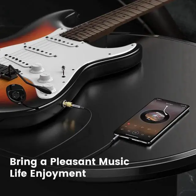 Alt view image 2 of 7 - JAENFONG 6.35mm 1/4 Male to 3.5mm 1/8 Female Stereo Headphone Adapter Audio Jack Plug Gold Plated for Speaker Headphone Guitar Digital Piano Amp 2 Pack