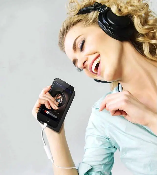 Alt view image 3 of 7 - JAENFONG [ MFi Certified] iPhone 3.5mm Headphone Jack Adapter 2 Pack for Lightning to 3.5mm Earphones Jack Adapter Cord Dongle Aux Cable Converter Accessories Compatible with iPhone14 13 12 11/Xs/XR