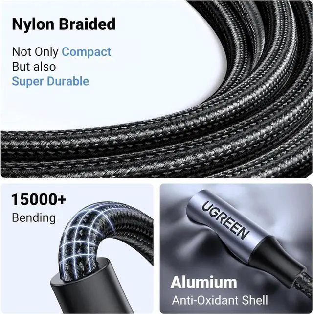 Alt view image 4 of 7 - JAENFONG Headphone Adapter for iPhone Lightning to 3.5mm Adapter MFi Certified Lightning Aux Audio Jack Dongle Compatible with iPhone 14 Pro Max/14 Plus/13 12 11 Pro Max/SE/XS Grey