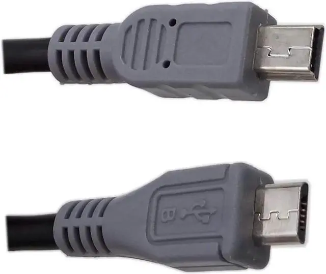 Alt view image 7 of 7 - JAENFONG USB OTG Cable - Black USB Micro Male to Mini Male OTG Cable (Black) (1m)
