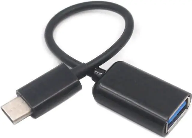 Alt view image 2 of 4 - JAENFONG USB-C Adapter to USB-A Female Cable OTG Plug for Mobile Phone Mac Lap