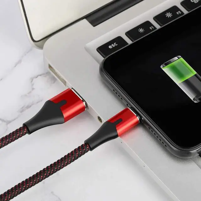 Alt view image 7 of 7 - JAENFONG Long iPhone Charger 10 ft for MFi Certified Cable for Lightning to USB Charging Cord 10ft 3Pack for iPhone 14/13/12/11 Pro/Max/X/XS/XR/8 Plus/7/6/5S/SE/5/ for iPad/Air 2 /Mini/ 10 Foot