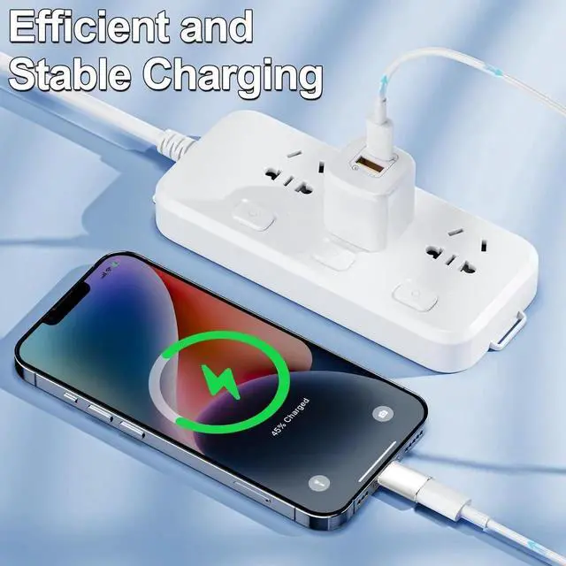 Alt view image 3 of 5 - ?????????? ???????????????? USB C to Lightning Adapter Support Audio/OTG Fast Charging&Data Transfer for iPhone 14 13 12 Pro Max/iPad Air/Airpods Nintendo Switch Headphones iOS iPhone 14 Accessories
