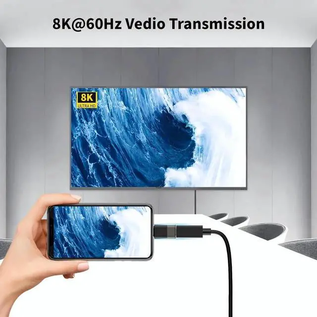 Alt view image 4 of 7 - JAENFONG 2 Pack USBC to USB C Adapters Zinc Alloy Adapters USBC Female to USB-C Male OTG Adapter Compatible with Galaxy/LG//Type-C Phones/Tablets and More Devices.