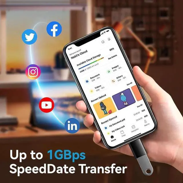 Alt view image 7 of 7 - JAENFONG 4 Pack USB to USB C Adapter 2Pack Type C Female to A Male Converter2Pack USB C Male to USB 3.0 Female OTG Converter for Watch Ultra 8 9 iPhone 16 15 Pro Max 14 13 AirPods S24S Black