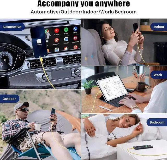 Alt view image 4 of 7 - JAENFONG USB C to USB C Cable 3FT for iPhone 16 15 Charger Cord 4Pack 60W C to C Cable Fast Charging Wire for iPhone 16 15 Pro Plus Pro Max iPad Pro/Air MacBook Pro/Air for Galaxy S24 S23-Yellow