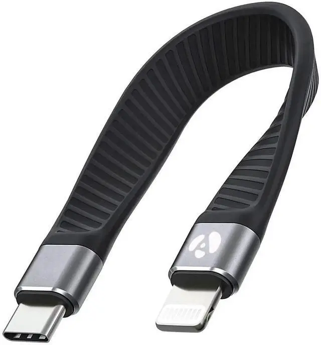 Main image of JAENFONG Short USB-C to Lightning Cable 5-inch MFi Certified Fast Charger for iPhone & iPad (Not Compatible with Audio DAC or USB-C iPhone/iPad Models)