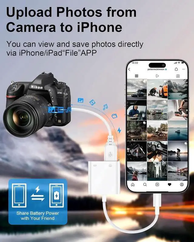 Alt view image 3 of 7 - JAENFONG USB C to USB 3.0 Adapter 2 in 1 USB C Male to USB A Female OTG Adapter with PD Charging Port USBC OTG Adapter for Android Type C Camera Adapter for MacBook Air/Pro iPhone 16e/16 Pro Max/16/15