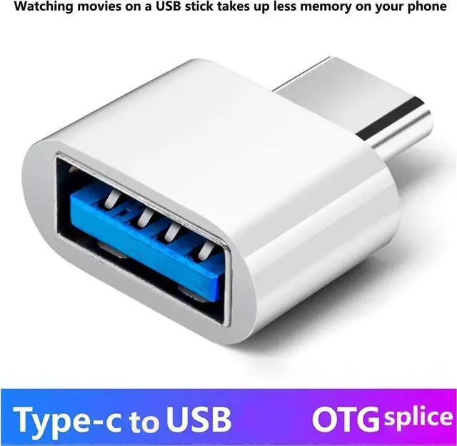 Alt view image 3 of 7 - JAENFONG (6Pack Adapter for iPhone Female to Type C Male USB C to USB 3.0 OTG Adapter 2 Type C Female to iPhone Male Compatible with iPhone 15 14 13 12Pro Max Plus Galaxy Laptop PC