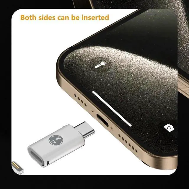 Alt view image 5 of 7 - JAENFONG (6Pack Adapter for iPhone Female to Type C Male USB C to USB 3.0 OTG Adapter 2 Type C Female to iPhone Male Compatible with iPhone 15 14 13 12Pro Max Plus Galaxy Laptop PC