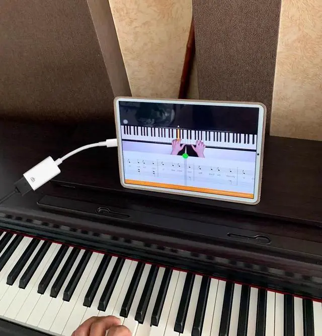 Alt view image 3 of 6 - JAENFONG USB-C to USB Camera Adapter USB 3.0 OTG Cable for iPhone/iPad to Connect Card Reader USB Flash Drive U Disk Keyboard Mouse Hubs MIDI Plug & Play (USB-C)