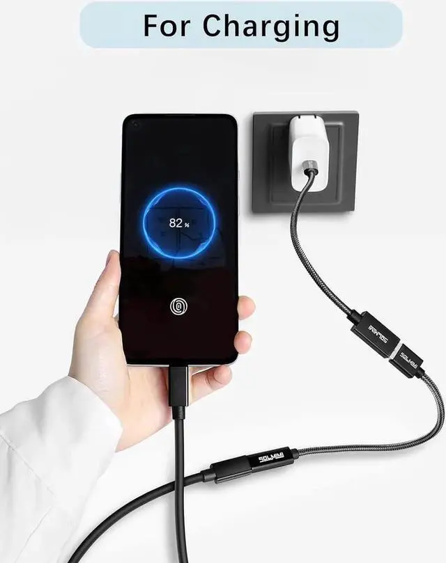 Alt view image 2 of 6 - JAENFONG USB OTG Adapter 0.65FT (20 cm) Female to USB-C Adapter 5 GBPS Data Transmission OTG Cable Type C to USB-A Adapter Compatible with MacBook Pro Air Galaxy S21 S22+ XPS Pixels