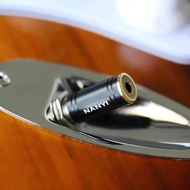 Alt view image 5 of 6 - JAENFONG 1/4 Male to 1/8 Female Stereo Headphone Adapter Connect Cable Upgrade 6.35mm Jack Stereo Socket Male to 3.5mm Jack Stereo Plug Female for Headphone Amp Adapte Black 1-Pack