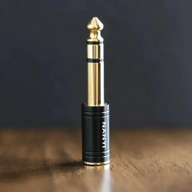 Alt view image 6 of 6 - JAENFONG 1/4 Male to 1/8 Female Stereo Headphone Adapter Connect Cable Upgrade 6.35mm Jack Stereo Socket Male to 3.5mm Jack Stereo Plug Female for Headphone Amp Adapte Black 1-Pack