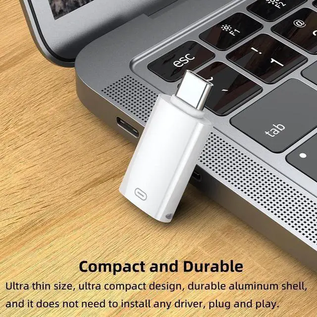 Alt view image 5 of 7 - JAENFONG USB C to Light-ning Headphone Audio Adapter with Charge Data for iPhone 16/15 Series iPad MacBook and More Not for Lavalier Microphones/OTG and Devices with Cases White