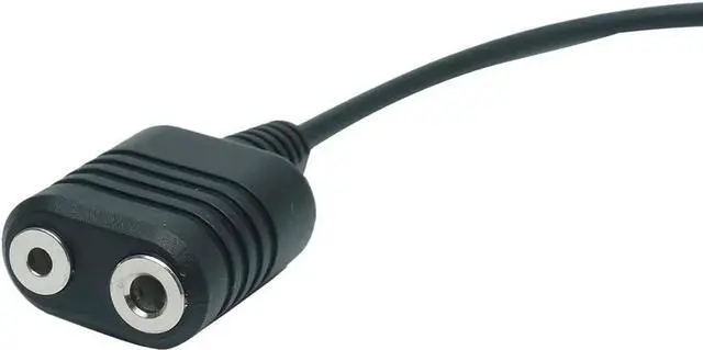 Alt view image 5 of 5 - JAENFONG Xpr 3500e Audio Adapter Cable to 2 Pin K Plug Converter for Motorola Radios XPR3500 XPR3000 XPR3300 XPR3300e XPR3500e Walkie Talkie