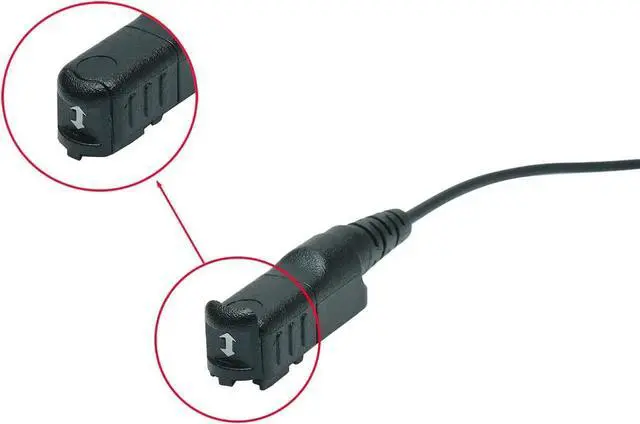 Alt view image 3 of 5 - JAENFONG Xpr 3500e Audio Adapter Cable to 2 Pin K Plug Converter for Motorola Radios XPR3500 XPR3000 XPR3300 XPR3300e XPR3500e Walkie Talkie
