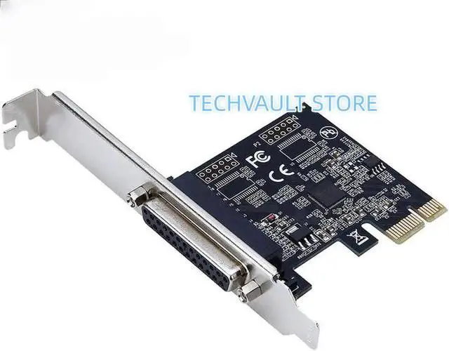 Main image of JAENFONG 1X PCI Express PCI-E to Parallel port DB25 LPT Printer Card Adapter ASIX chip AX99100 TXB072