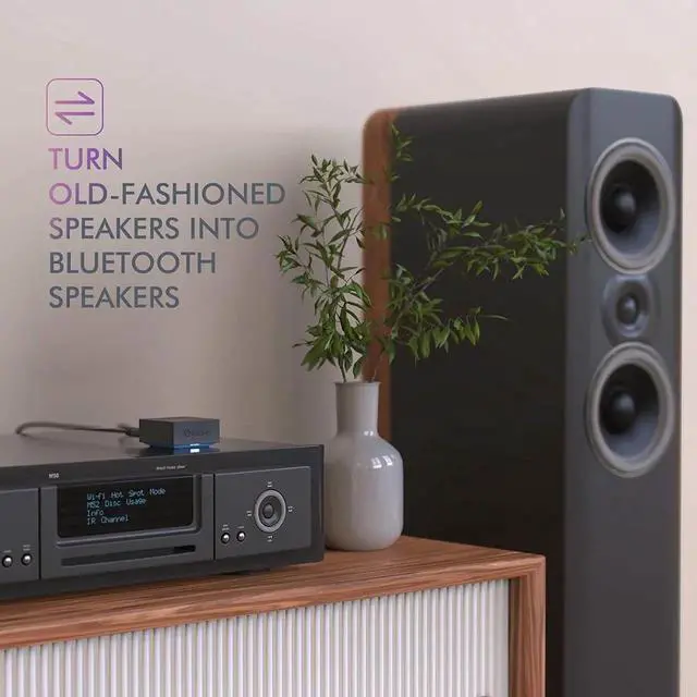 Alt view image 7 of 7 - JAENFONG Wireless Audio Receiver for Music Streaming Sound System Works with Smart Phones Tablets and Car Wireless Adapter for Speakers